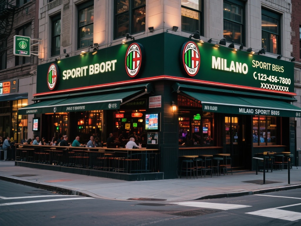 对于想要前往米兰体育酒吧的朋友来说，了解其具体位置