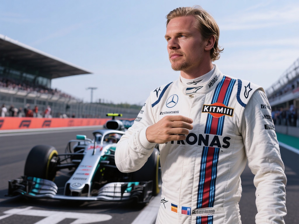 在F1赛车的世界里，有一位名字几乎与速度和冷静画上