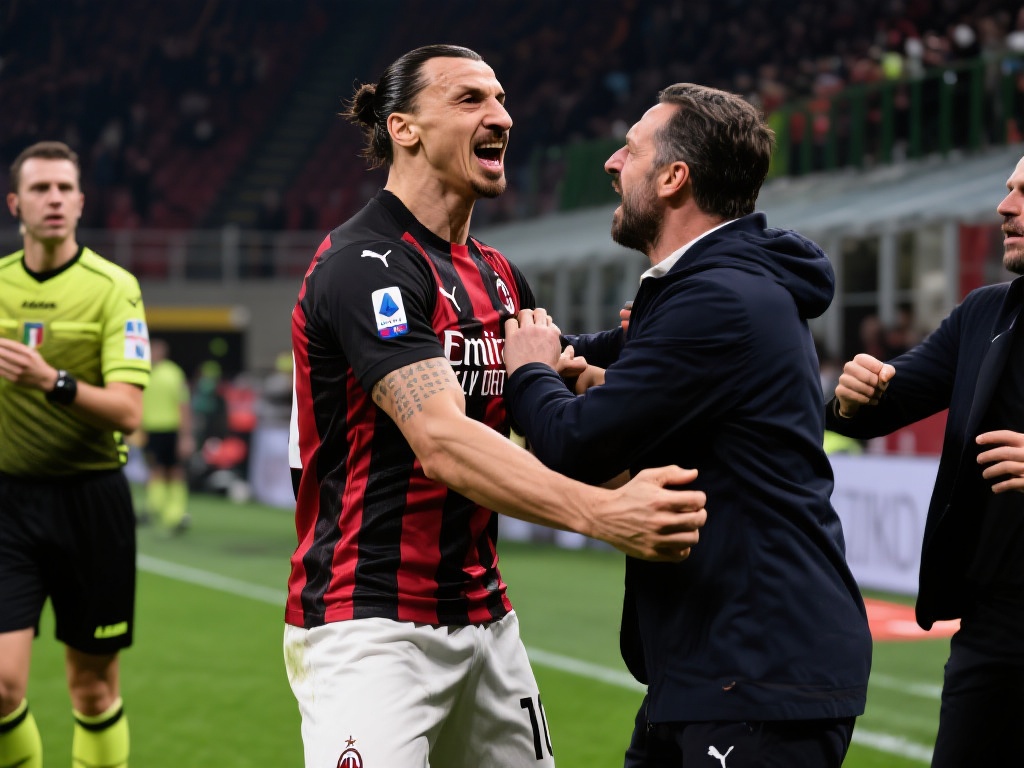 米兰体育报披露：伊布赛后冲突或面临纪律处罚 (米兰体育报：伊布赛后冲突恐遭纪律处罚）